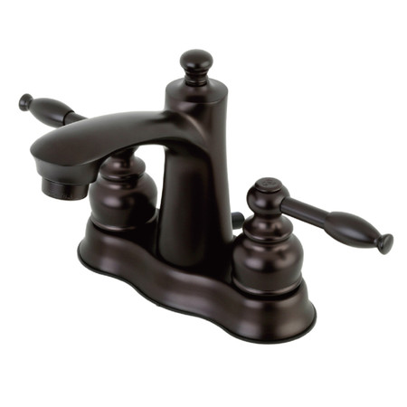 KNIGHT FB7615KL 4-Inch Centerset Bathroom Faucet with Retail Pop-Up FB7615KL